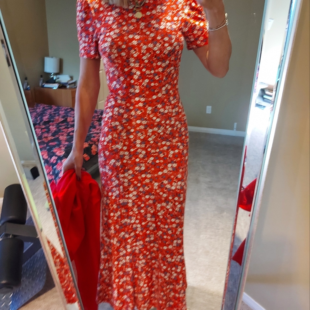 ASOS dress and hoodie